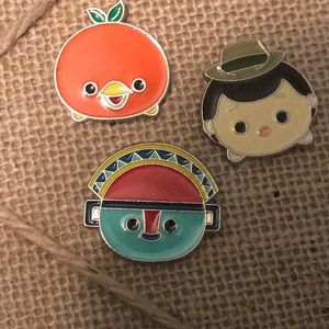 Adventureland Tsum Tsum Bundle Enamel Pins